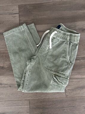 GAP Olive Green Cargo Drawsting Pants
